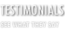 Customer Testimonials tab